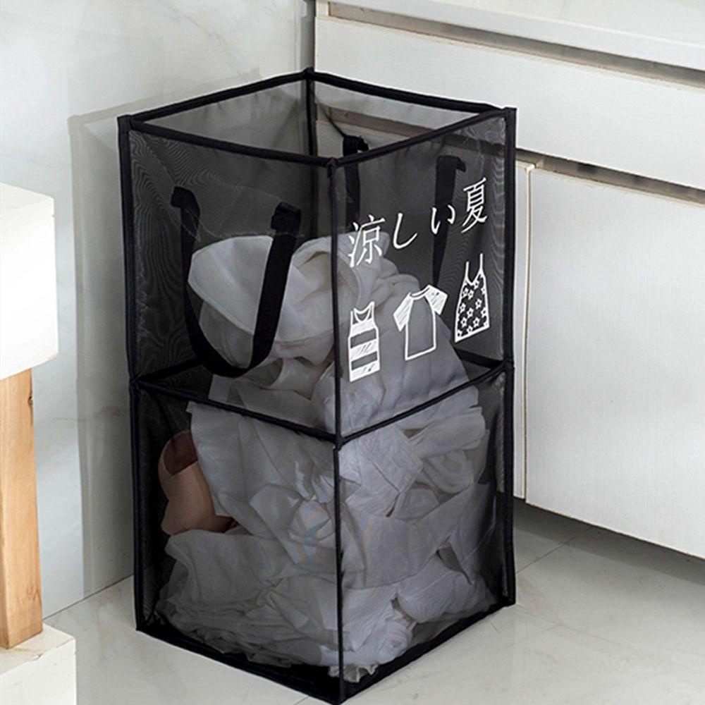 SUYO Túi Lưới Đựng Đồ Giặt Hai Tầng Có Thể Gấp Gọn Tiện Lợi