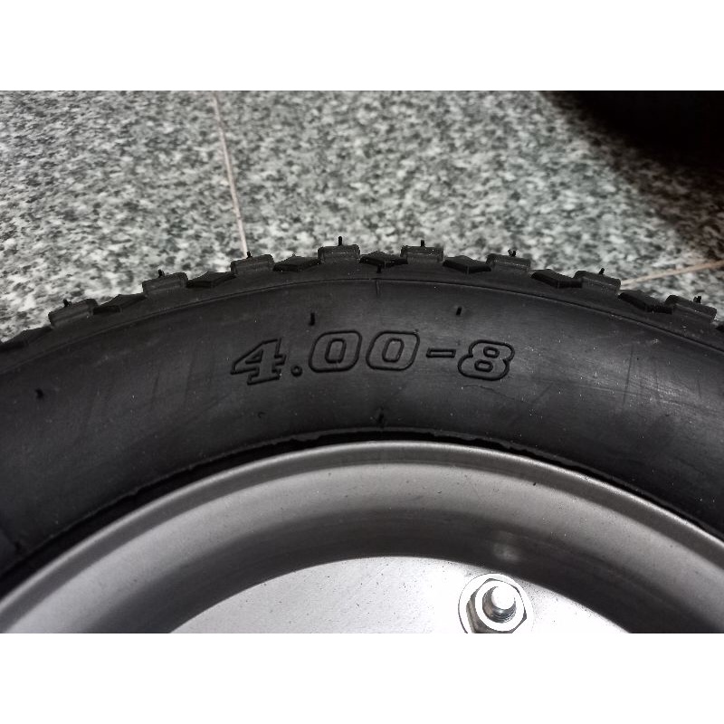 Bánh xe rùa Trần Đà 4.00-8 mới 100%