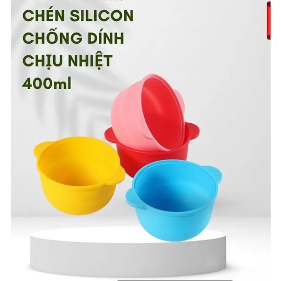 Chén Silicon Nấu Sáp Wax Lông Nóng Chịu Nhiệt,Chống Dính