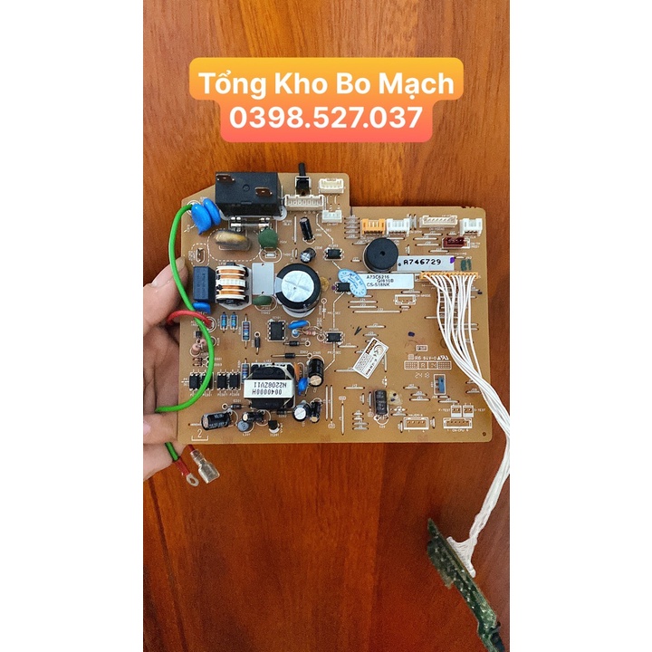 Bo Mạch Mặt Lạnh Kèm Mắt Điều Hoà Panasonic Model CU CS S18NK Mã A746729