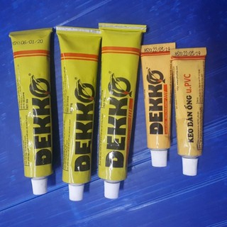 Keo dán ống pvc dekko