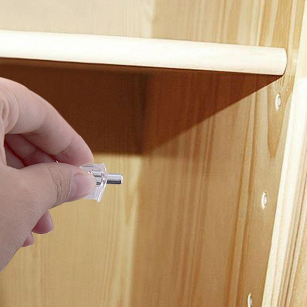 Epoch Chốt Cố Định Kệ Tủ Bằng Gỗ 5mm Kèm Giá Đỡ Bằng Kim Loại Tiện Dụng