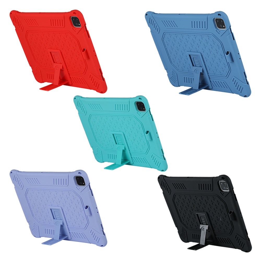 Ốp máy tính bảng silicon mềm có giá đỡ thích hợp cho Ipad Pro 2020 12.9 Pro 12 9 2018 A1876 A2014 A1895 A1983 A2229