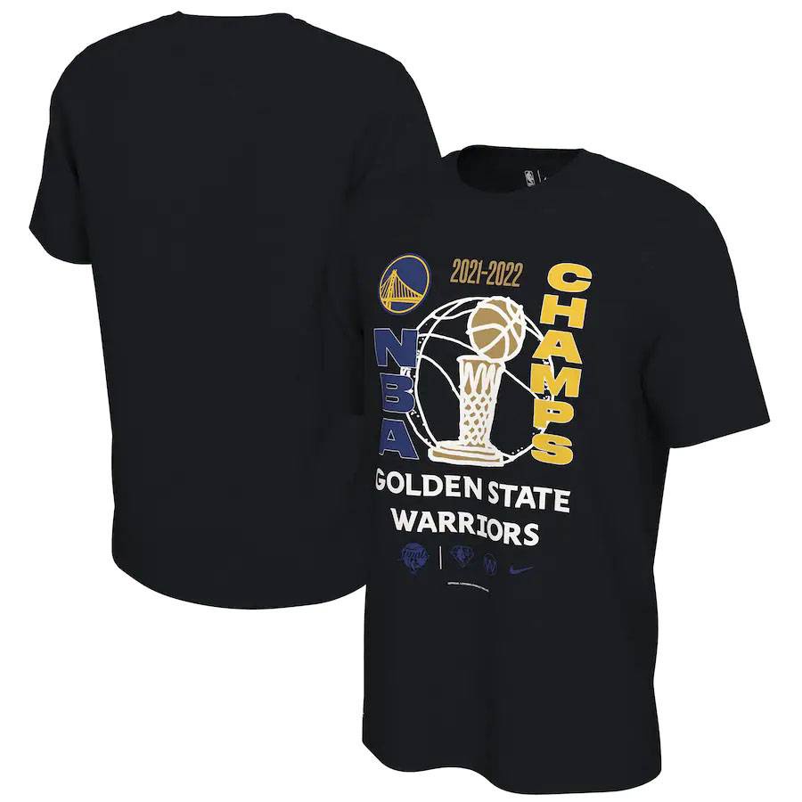 Áo Thun Thể Thao Tay Ngắn Cổ Tròn HT1 2021-2022 NBA Champs Warriors Cho Luyện Tập Thể Thao TH1