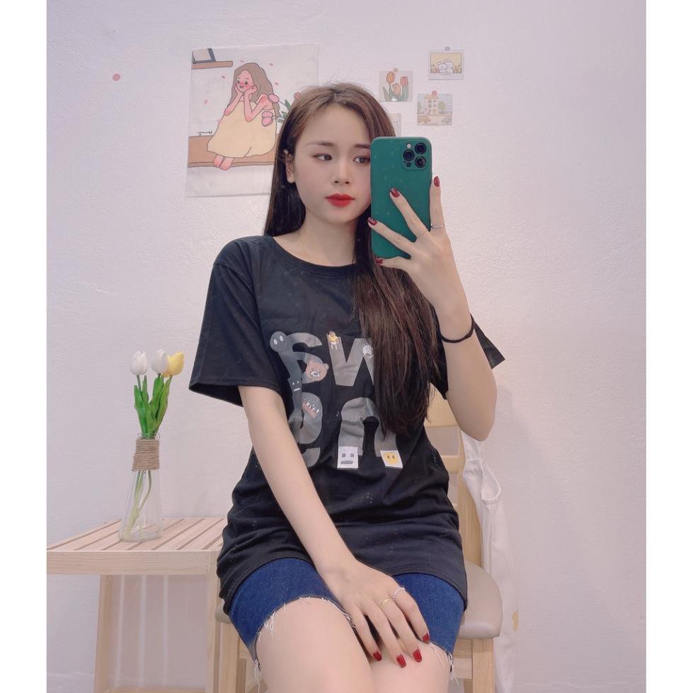 ÁoThun Nữ, Áo Phông Hình Mũ, Hình Chữ Siêu Xinh Freesize 100% Cotton Hàng Qc Full Túi Zip | BigBuy360 - bigbuy360.vn