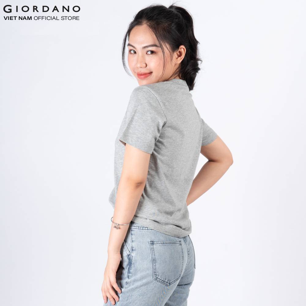 Áo Thun Nữ Cổ Tròn Giordano 05329329