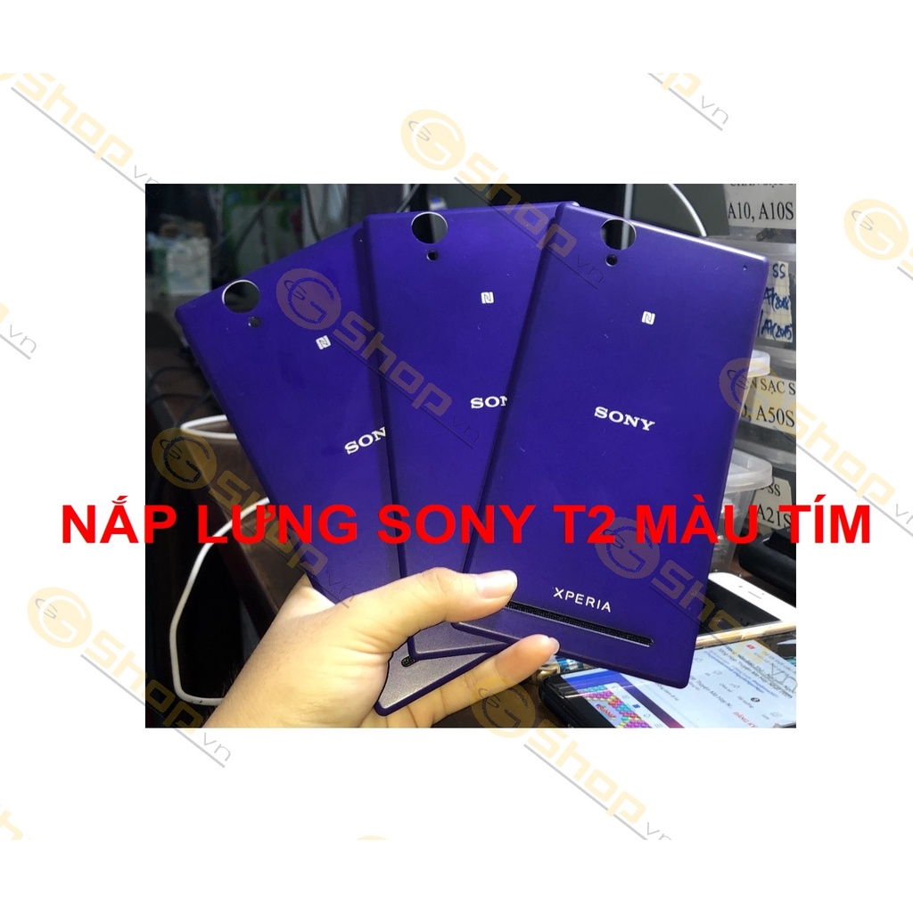 NẮP LƯNG SONY T2 MÀU TÍM