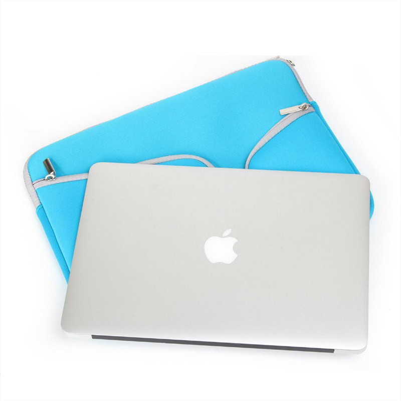 Túi Đựng Laptop Chất Liệu Nylon Có Khóa Kéo Cho Acer Dell Hp Asus Lenovo Apple Macbook Air Pro