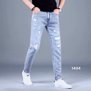 Quần jean nam rách cao cấp vải jean co dãn hàng chuẩn shop Phuongnamshop20 kvp202