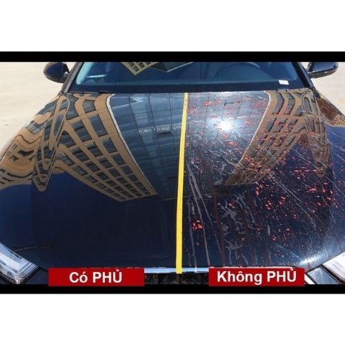 Xịt nano chống mờ kính gương chiếu hậu, xịt nano chống nước an toàn khi lái xe trời mưa