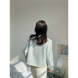 HANNY Áo dạ tweed Sẵn trắng M