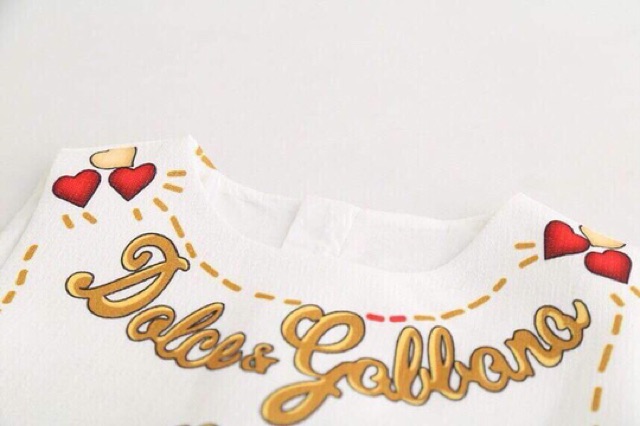 Váy bé gái Dolice Gobbana siêu đẹp