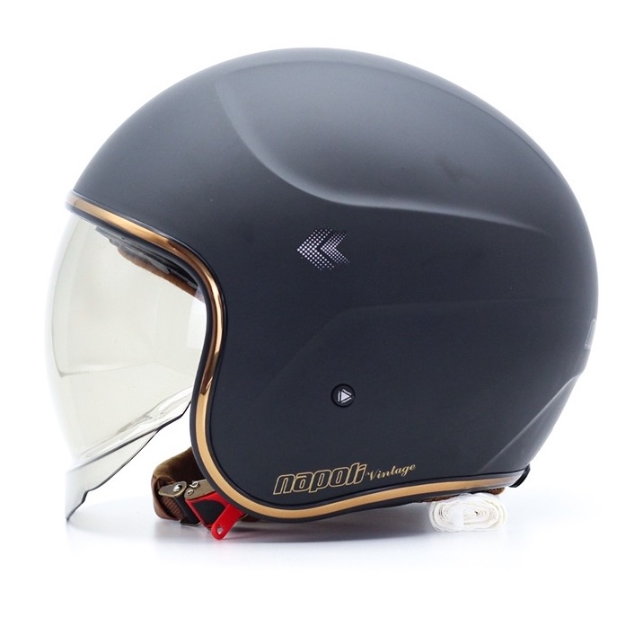 Mũ Bảo Hiểm 3/4 Kính Âm NAPOLI N189 - Bảo Hành Chính Hãng 12 Tháng (Tặng Khăn Trùm Ninja)