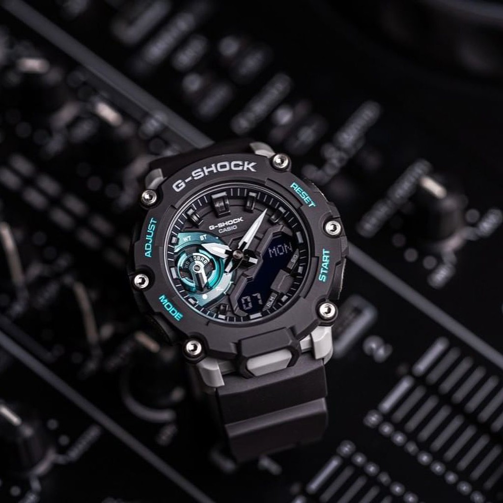 Đồng hồ Nam Dây nhựa Casio G-Shock GA-2200M-1ADR chính hãng bảo hành 5 năm Pin trọn đời