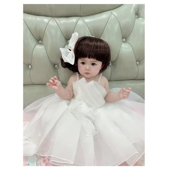 Bộ tóc giả xinh cho bé tặng kèm cài