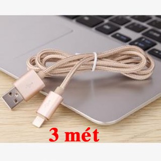Dây sạc IP5-6-7 dài 2.5m dây dù