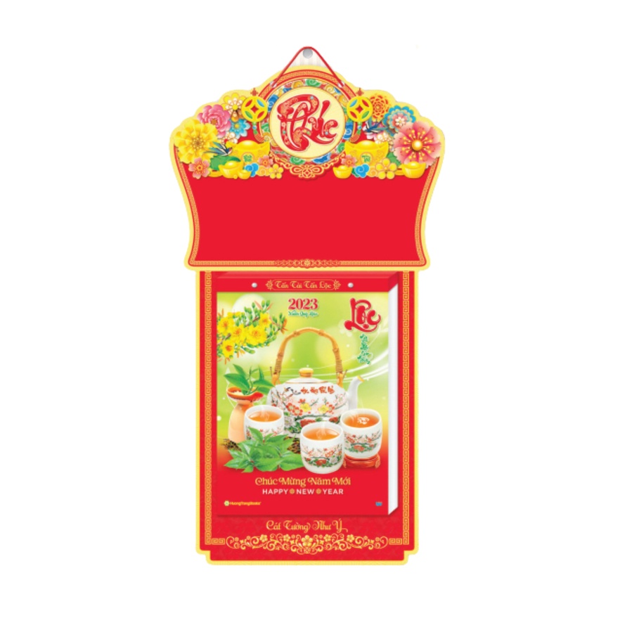 Lịch Bloc Đại Đặc Biệt Trọn Bộ 2023 (17 x 24 cm) - Trà Và Thư Pháp - H11, H12, H13