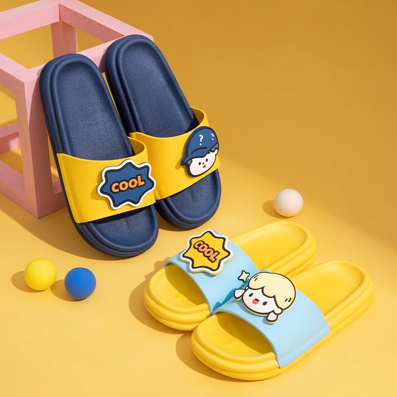 Dép Đi Trong Nhà Họa Tiết Hoạt Hình Dễ Thương Cho Cặp Đôi
