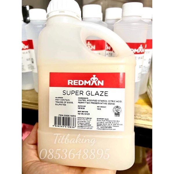 Nước bóng quét mặt bánh 100gr