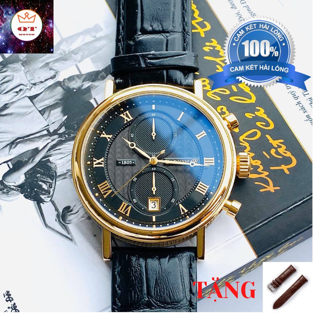 Đồng Hồ Nam Chính Hãng THOMAS EARNSHAW BEAUFORT CHRONOGRAPH ES-8100-04 Tặng Kèm Dây Da Cao Cấp