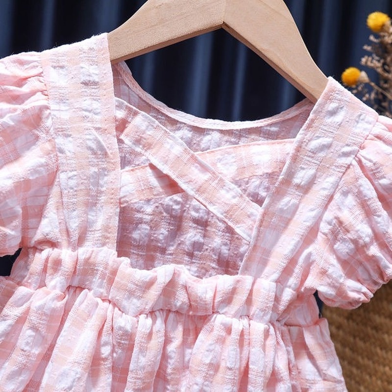 Đầm Công Chúa Thiết Kế Mới Thời Trang Mùa Hè Theo Phong Cách Hàn Quốc Cho Bé