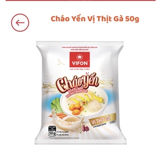 Cháo Yến thịt gà vifon 50g