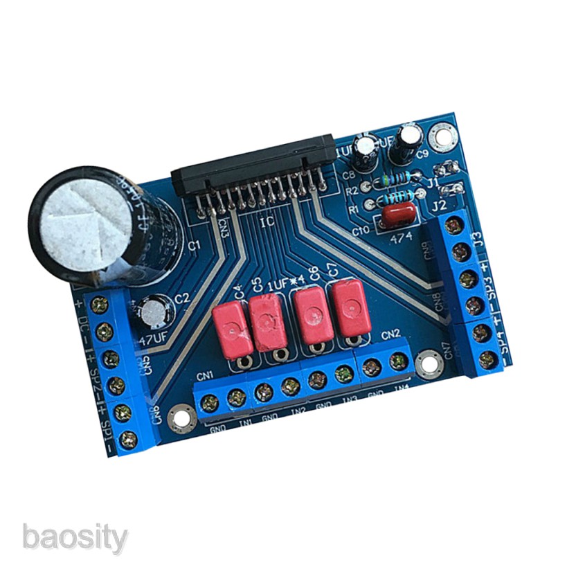 Bảng mạch khuếch đại DC 12V TDA7388 4 kênh 4x41W BTL PC | BigBuy360 - bigbuy360.vn