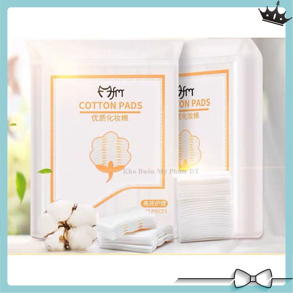 Bông tẩy trang 222 miếng 3 lớp Cotton Pads