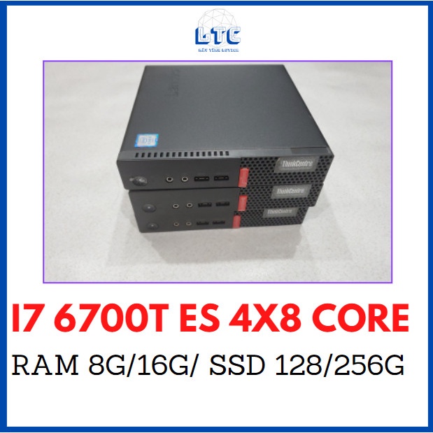 Máy tính mini pc Lenovo M700 nhỏ gọn/i7 Đời 6 ES 6700T ES/RAM 8G/SSD 128G/MÁY TÍNH HỌC ONLINE/MÁY VĂN PHÒNG LÀM VIỆC