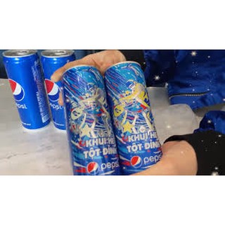 Lốc 6 lon nước ngọt Pepsi Lon cao 330ml