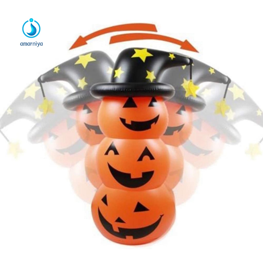 Quả Bí Ngô Bơm Hơi Dùng Trang Trí Tiệc Đa Năng