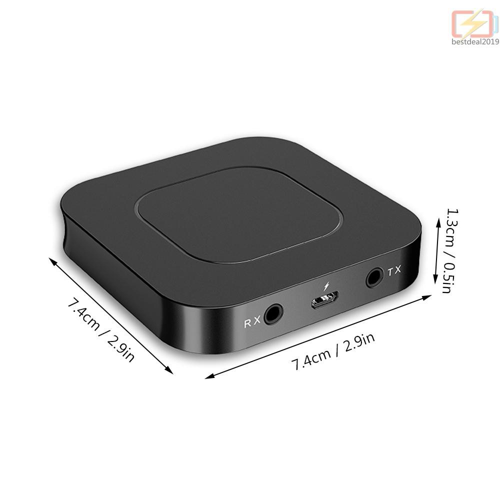 Thiết Bị Thu Phát Bluetooth 5.0 Bd Bt13 Cổng 3.5mm Aux Cho Pc Tv Trên Xe Hơi