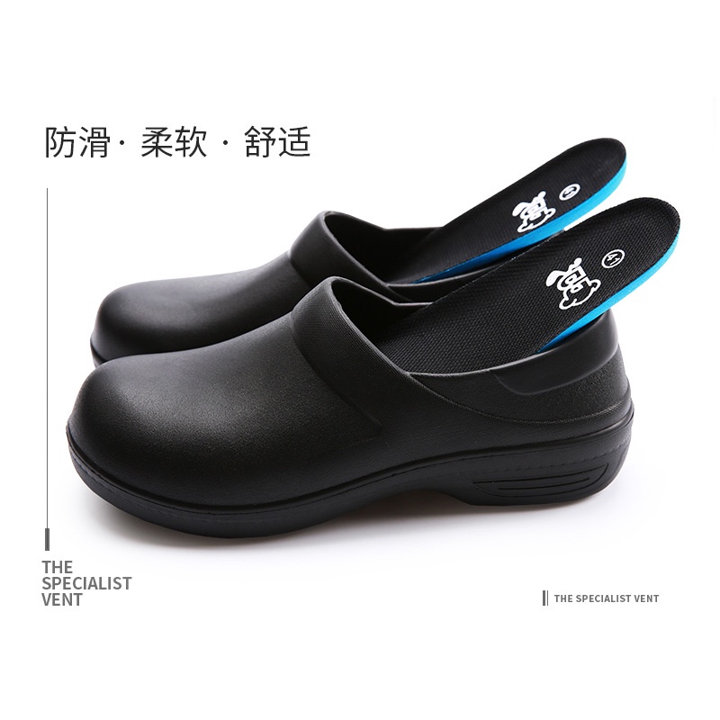 Giày Đầu Bếp Y Tế Cỡ Lớn 36-47 Chống Trượt / Mài Mòn / Thấm Hút Tốt