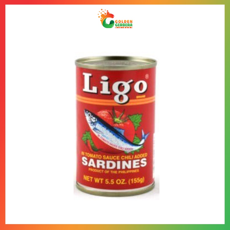Cá Mòi Sốt Cà Ligo 2 Vị Mỹ 155g - 425g