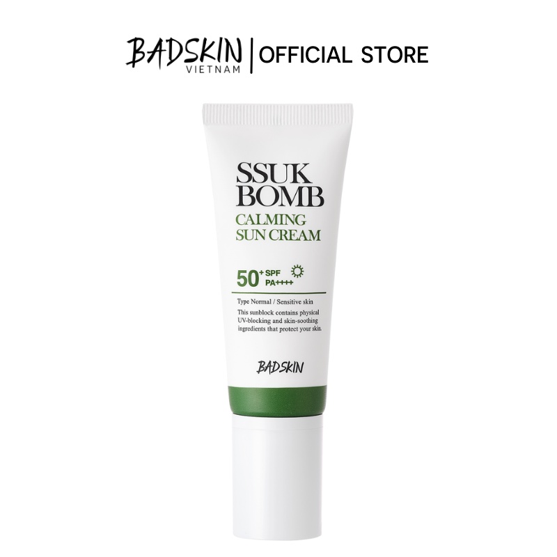 Kem chống nắng Badskin SSUK Bomb Claming Sun Cream SPF 50+ PA++++
