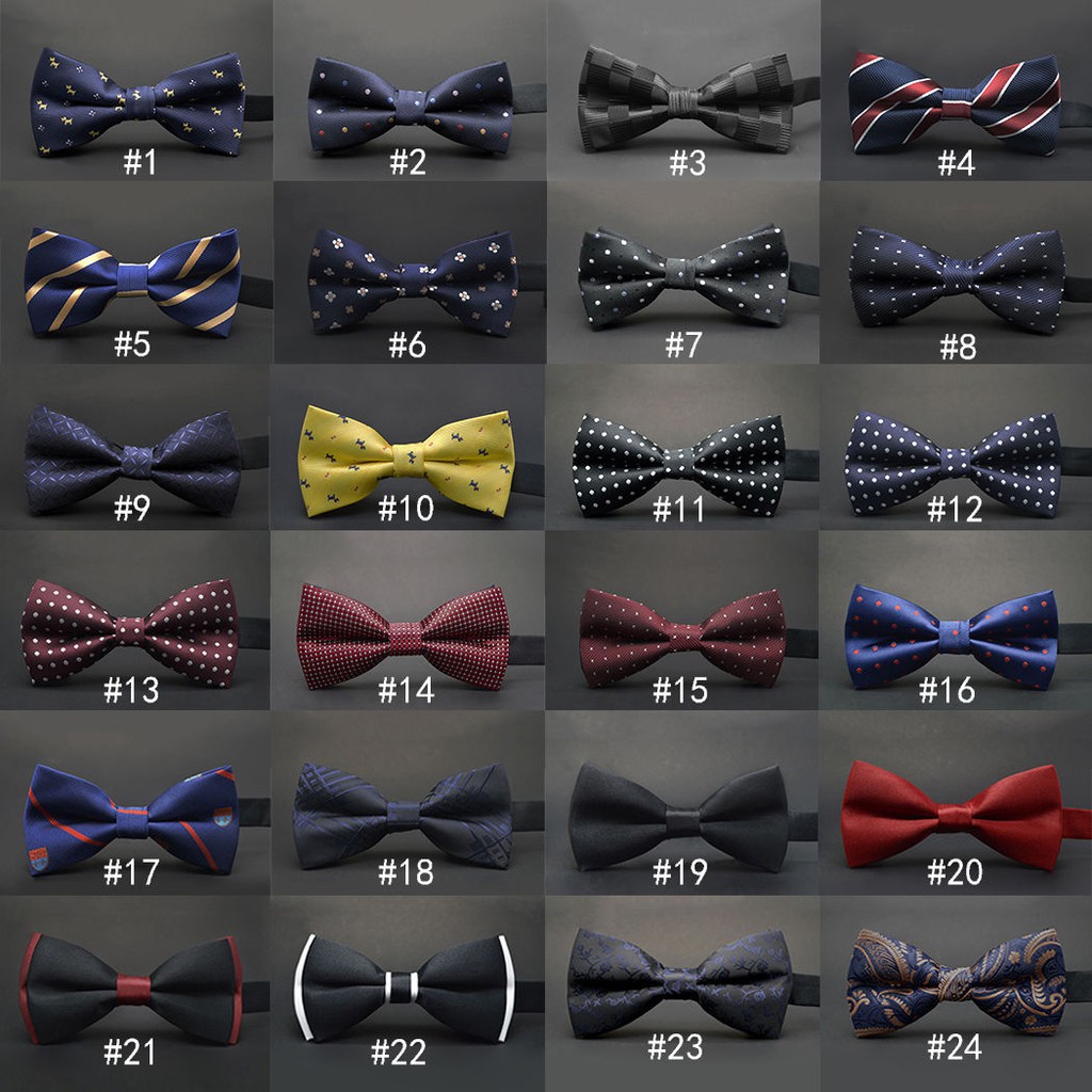 Nơ đeo cổ mặc tuxedo sang trọng cho nam