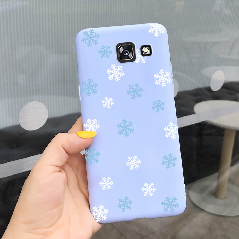 Ốp Điện Thoại TPU In Hình Hoa Cho Samsung Galaxy A5 2017 A5 2016 Samsung A5 2017 2016 A510Y A520F