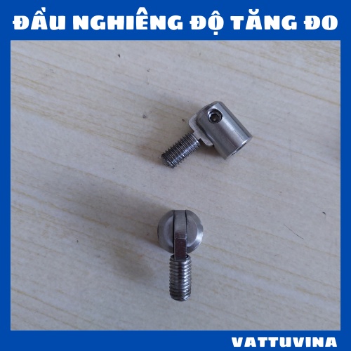 Đầu nghiêng độ tăng đơ ống cáp inox 304 đủ size - Kim khí Vật Tư Vina