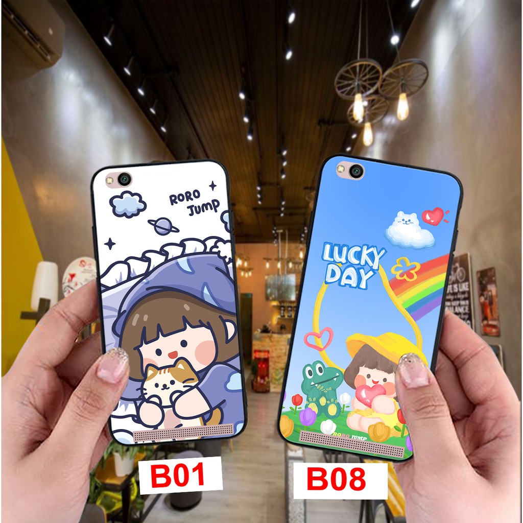 [GIẢM 50%] ỐP LƯNG XIAOMI REDMI 4A-REDMI 4X -REDMI 5A NHIỀU MẪU CÔ PÉ JUMP RORO ĐÁNG YÊU NHẤT
