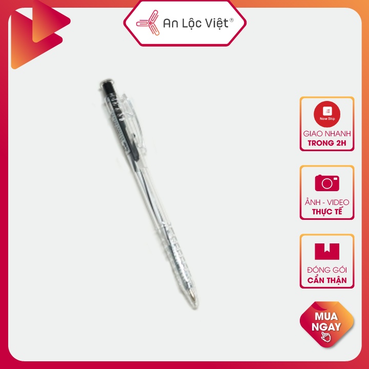 Bút bi Thiên Long TL-027 - Đây là một trong những sản phẩm bán chạy nhất của Tập đoàn Thiên Long- Đầu bút 0,5mm.