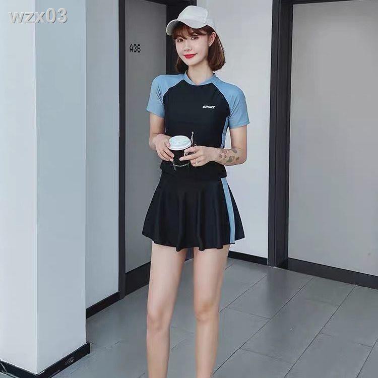 Áo tắm Hot Spring Nữ Fairy 2020 Phong cách mới Che bụng và mỏng đi Bảo thủ Phân chia Sinh viên Les Sports hai mảnh | BigBuy360 - bigbuy360.vn