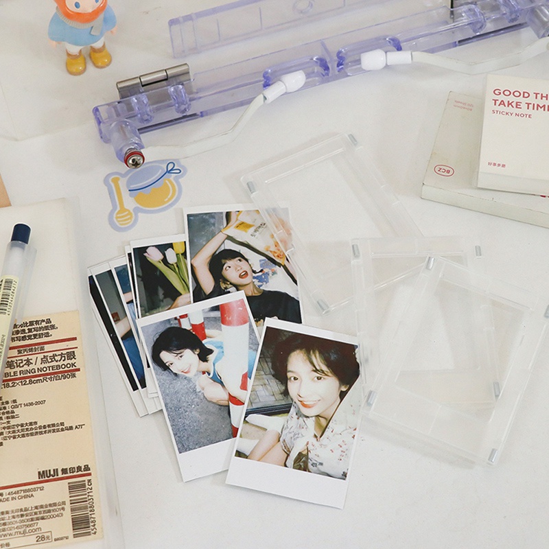 Khung Ảnh Treo Tường Trong Suốt Bằng Kim Loại Dùng Trang Trí DIY