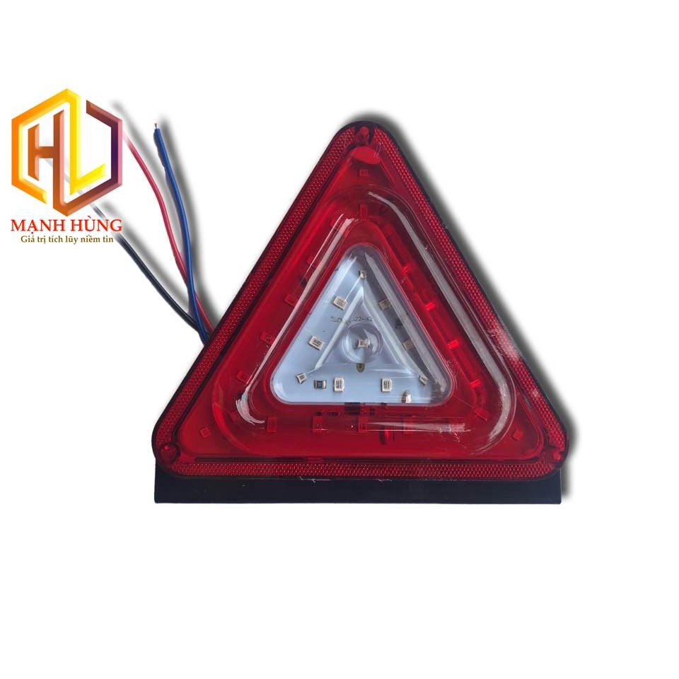 Led Trang trí Tam giác nhấp nháy có video 24v