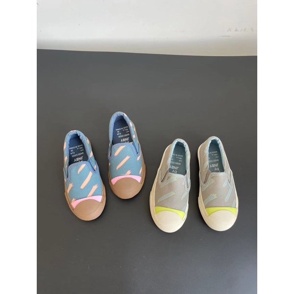 Giày Slip on trẻ em JNBY  Giày lười trẻ em cao cấp Hàn Quốc xuất dư 0922