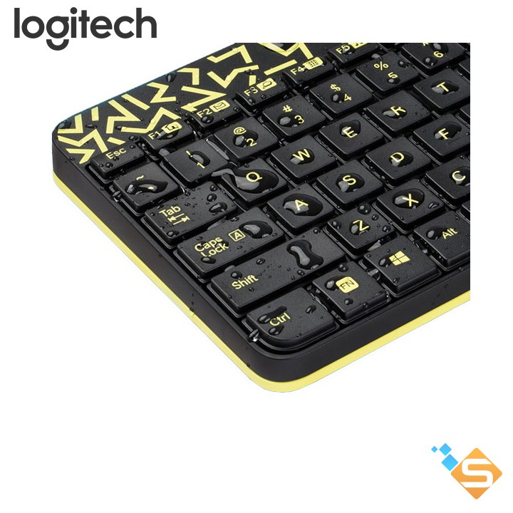 Bộ bàn phím chuột không dây Logitech MK240 Nano - Không dây 2.4Ghz - Hàng Chính Hãng - Bảo Hành 3 Năm