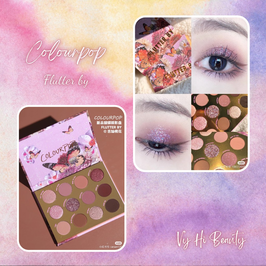 Bảng mắt Colourpop Flutter By