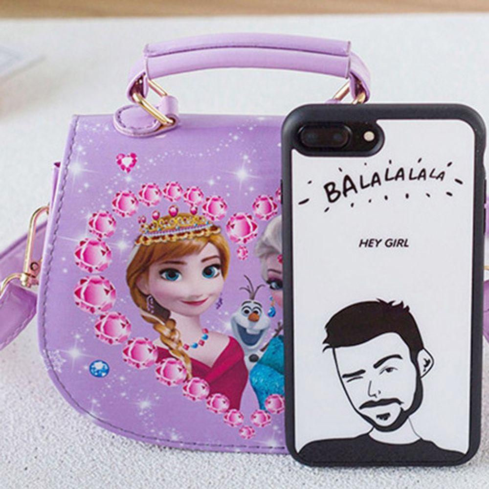Túi Đeo Chéo In Hoạt Hình Công Chúa Elsa Anna 26Eddie
