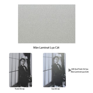 Màng Ép Nguội Laminat Lụa Cát A4 (20 Tờ)