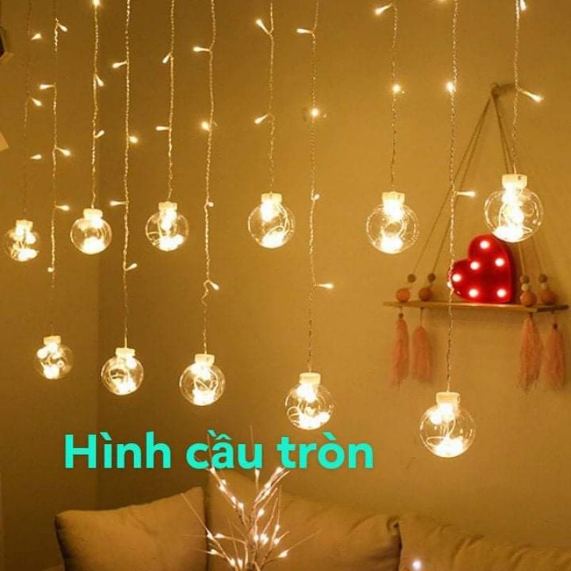 Đèn Led Trang Trí Decor Noel, Trang Trí Phòng, Decor Phòng Ngủ, Nhà Cửa Thả Rèm