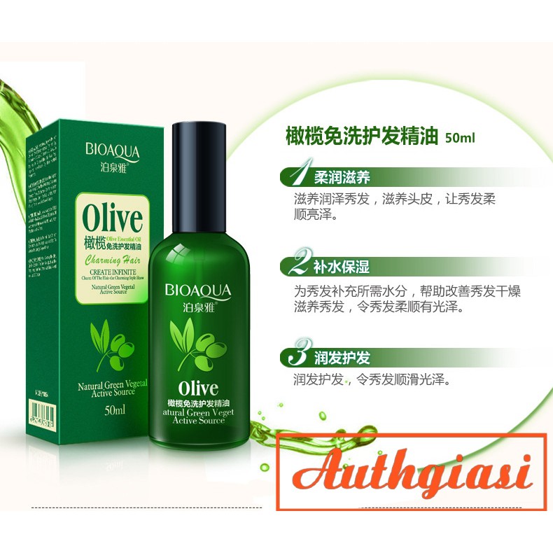 Siêu phẩm 4 BƯỚC dưỡng tóc Bioaqua Olive Gel bóp giữ nếp tóc xoăn dầu gội ủ xả dưỡng | BigBuy360 - bigbuy360.vn
